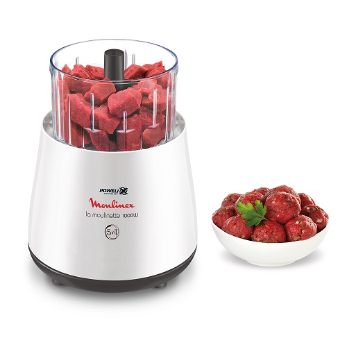 Moulinex Moulinette Chopper with Blender, 1000 watt, 500 ml Chopper, 1.5 liters jar capacity - DPA241EG