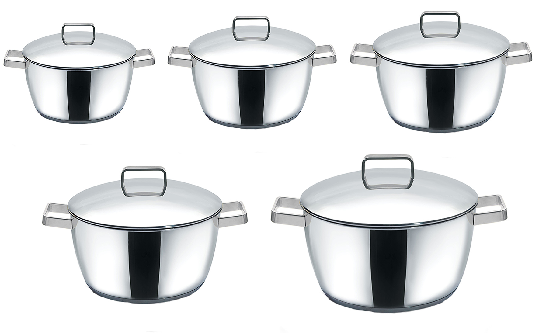 Zahran Stainless Steel Optima Stewpot Set - Size 16,18,22,24,28 Zahran Stainless Steel Optima Stewpot Set - Size 16,18,22,24,28