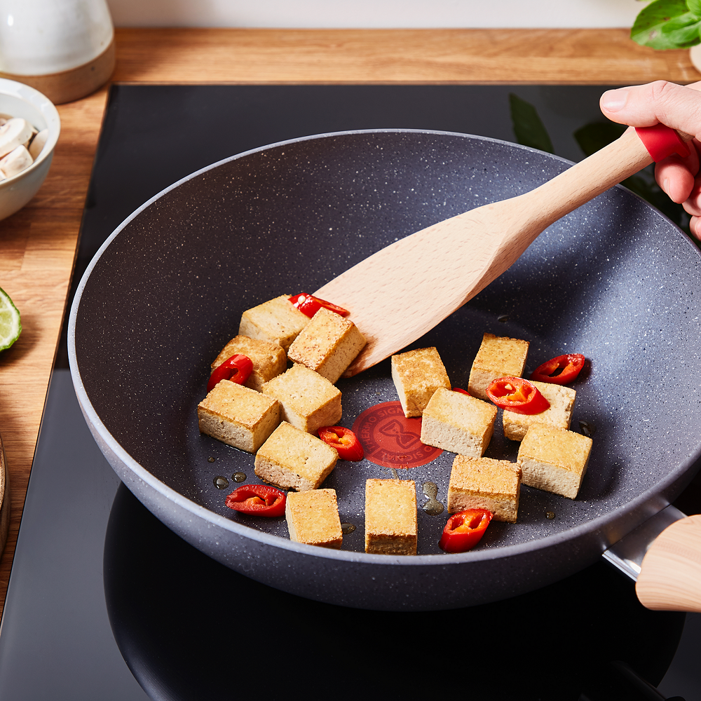 Tefal Natural Force Wok Pan, 28 cm - G2661902 Tefal Natural Force Wok Pan, 28 cm - G2661902