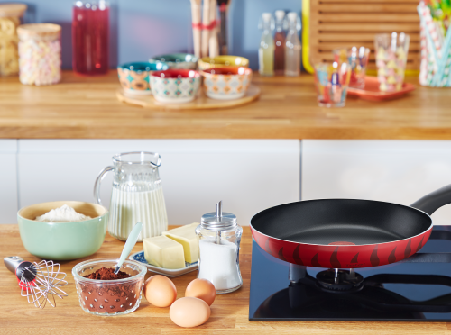 Tefal Tempo Flame Frypan Set, Size 16,20,24 - 220099992