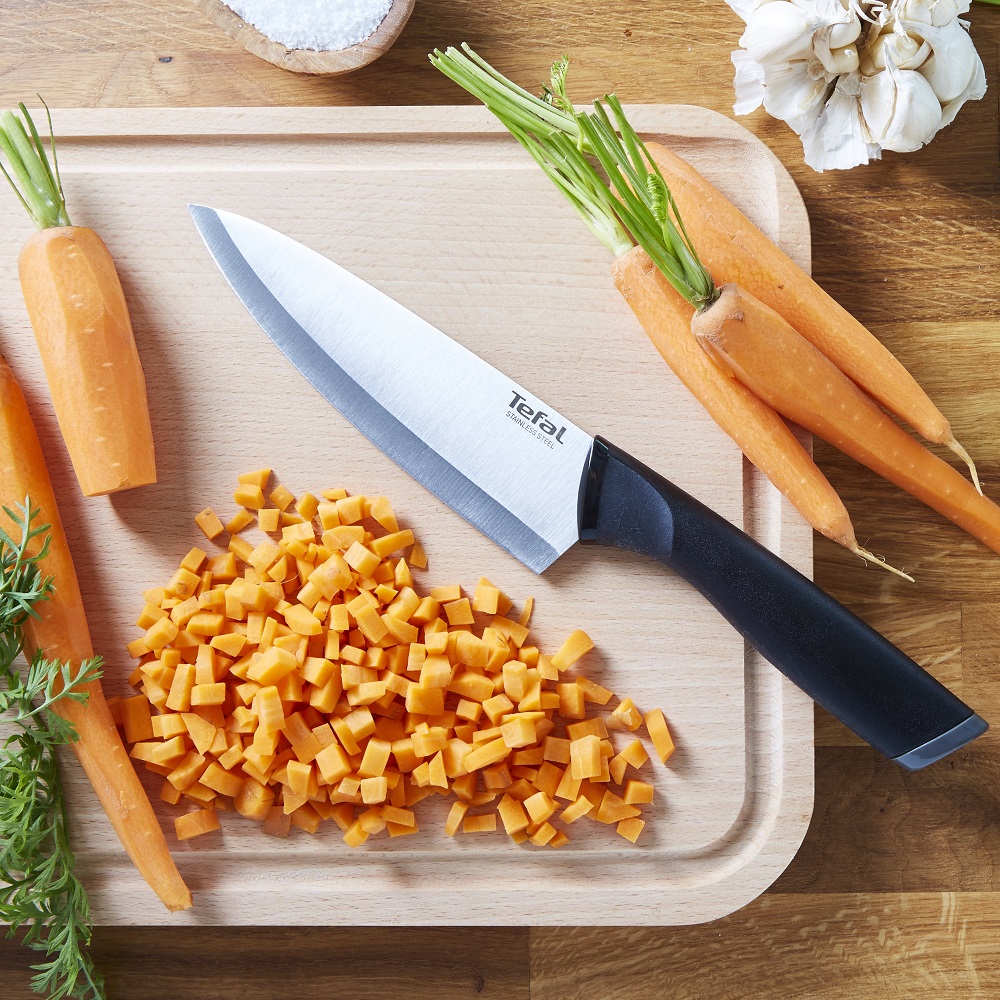 Tefal Comfort Chef Knife, 15 cm, Black - K2213104