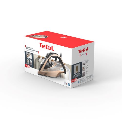 Tefal Ultimate Pure, Iron Steamer, 3200W, 300 gmin, Micro Calc Collector, Auto-off - FV9852E0 Tefal Ultimate Pure, Iron Steamer, 3200W, 300 gmin, Micro Calc Collector, Auto-off - FV9852E0