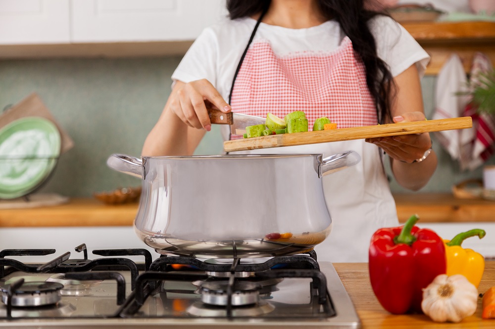 حلة طهي كلاسيك ستانلس ستيل مع غطاء زجاجي 16 سم من زهران - 330030016