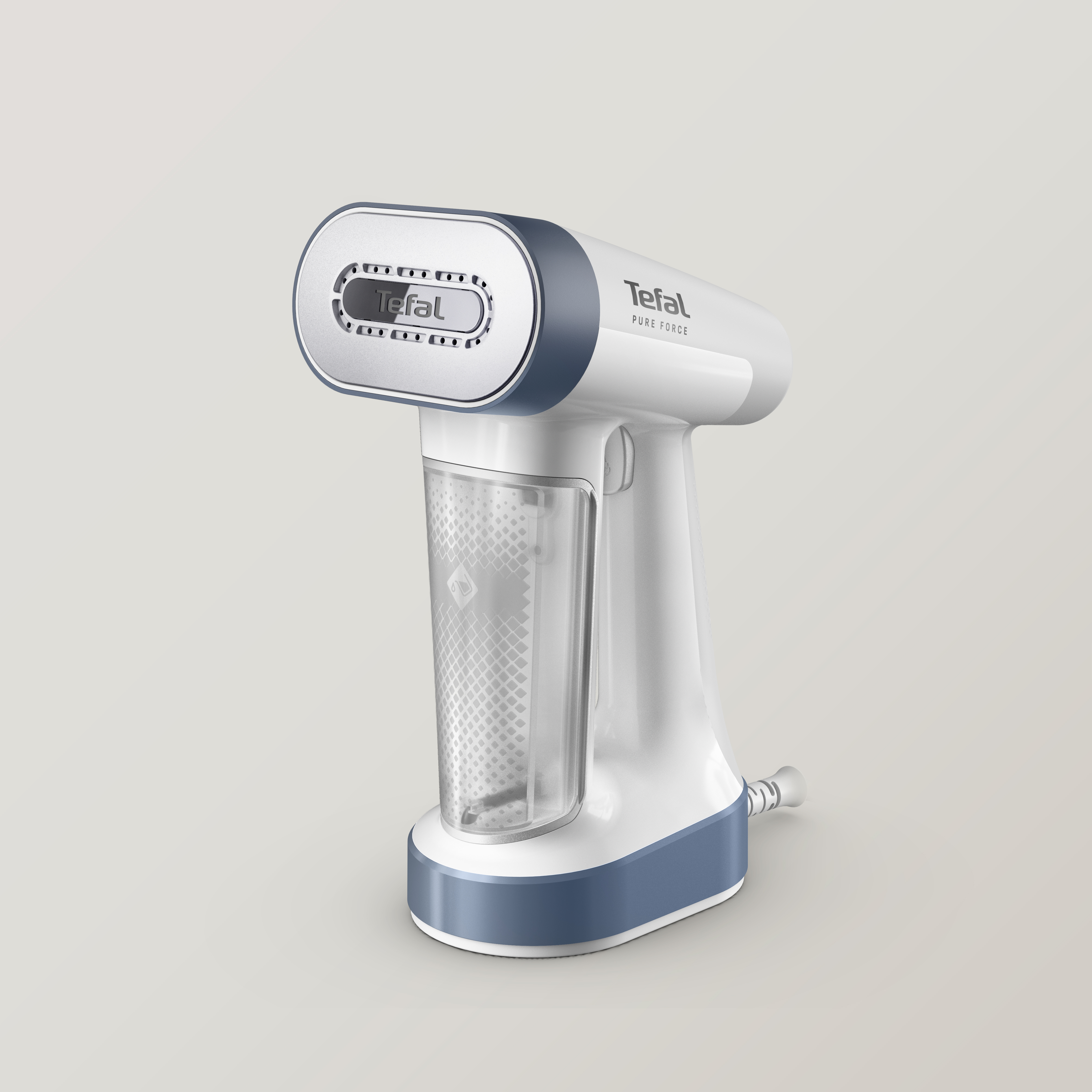 Tefal Handheld Garment Steamer Pure Force 1800W, Steam Boost 90gmin,180ML - DT8722E0 Tefal Handheld Garment Steamer Pure Force 1800W, Steam Boost 90gmin,180ML - DT8722E0