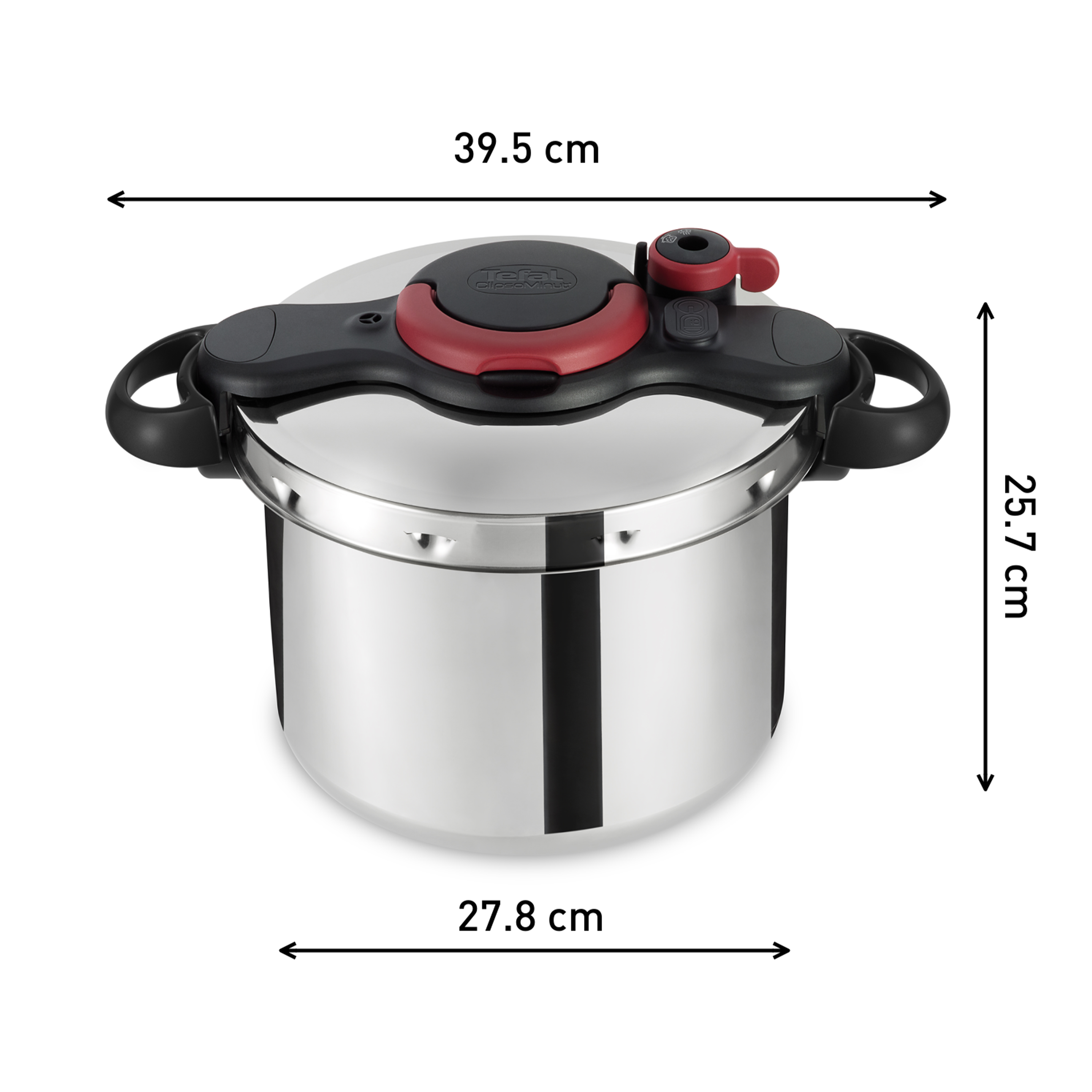 Tefal Clipsominut’® Easy 9L Pressure Cooker - P4624966 Tefal Clipsominut’® Easy 9L Pressure Cooker - P4624966
