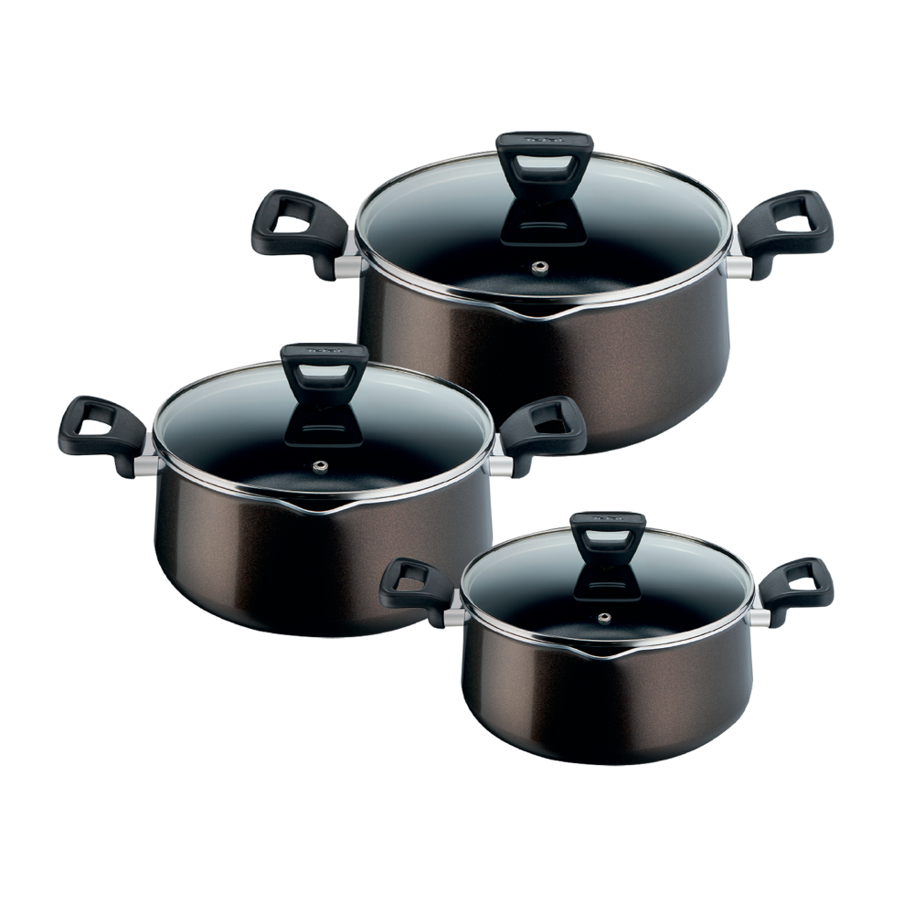 Tefal Xl Intense Cooking Set, Stewpots 18,22,26 + Frypan 20 + Wokpan 28 Tefal Xl Intense Cooking Set, Stewpots 18,22,26 + Frypan 20 + Wokpan 28