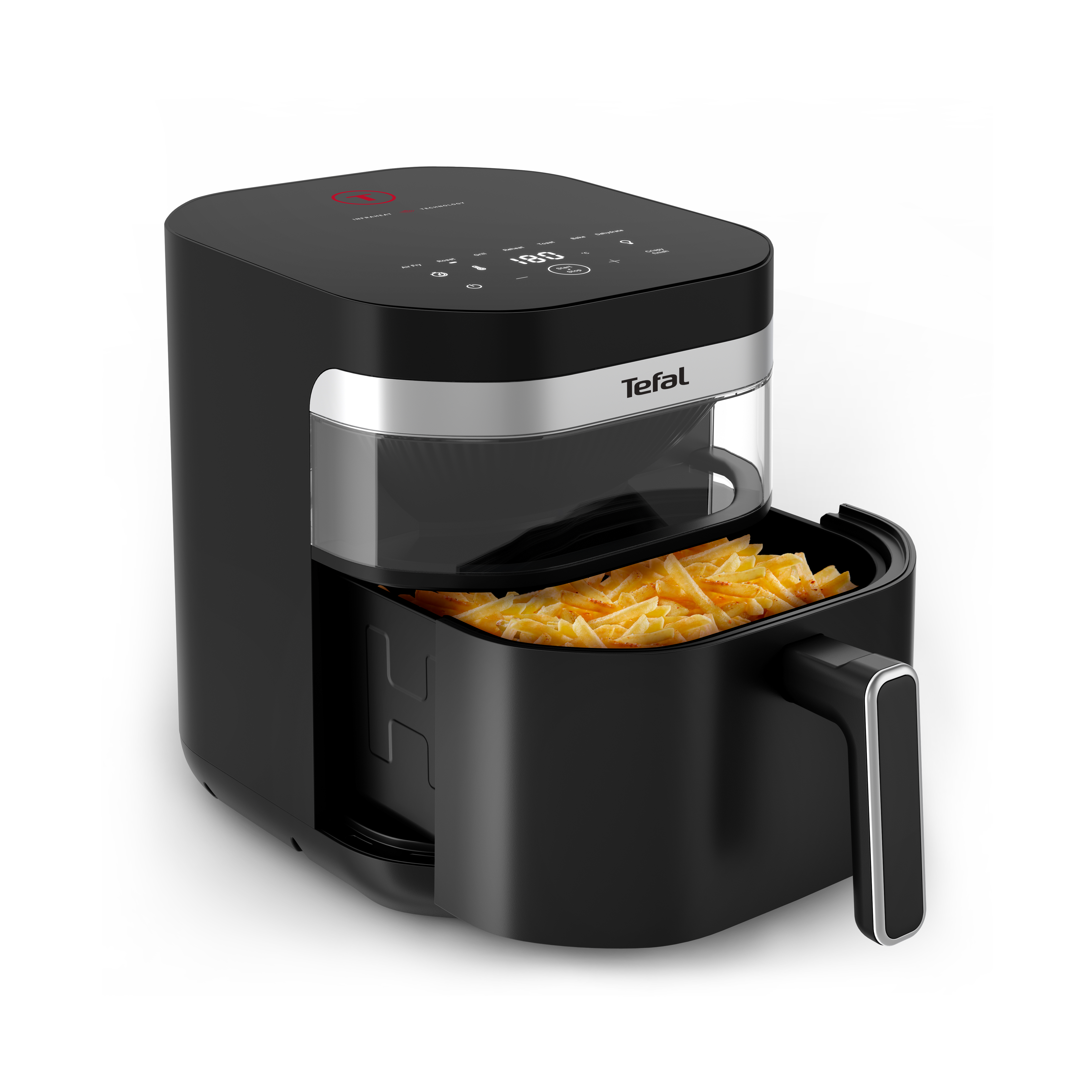 Tefal Easy Fry Infrared - Air Fryer - 7L Capacity - Infra-Heat Technology - 7 Preset Programs - Digital - EY8328E0 Tefal Easy Fry Infrared - Air Fryer - 7L Capacity - Infra-Heat Technology - 7 Preset Programs - Digital - EY8328E0