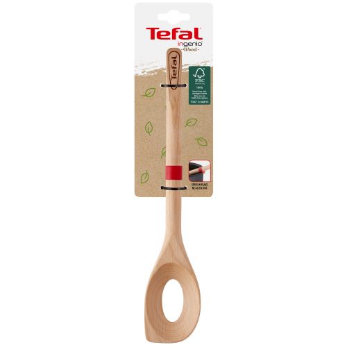 Tefal Ingenio Wood Risotto Spoon, 32 cm - K2308514 Tefal Ingenio Wood Risotto Spoon, 32 cm - K2308514