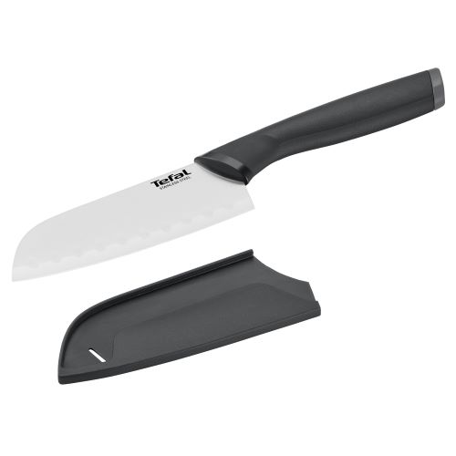 Tefal Comfort Santoku Knife, 12 cm, Black - K2213604 Tefal Comfort Santoku Knife, 12 cm, Black - K2213604