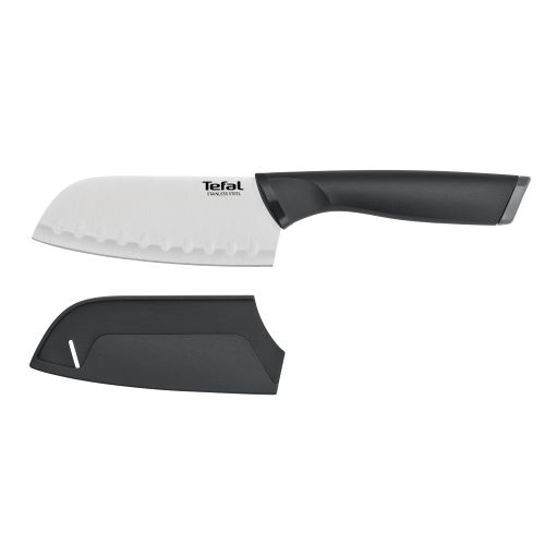 Tefal Comfort Santoku Knife, 12 cm, Black - K2213604 Tefal Comfort Santoku Knife, 12 cm, Black - K2213604