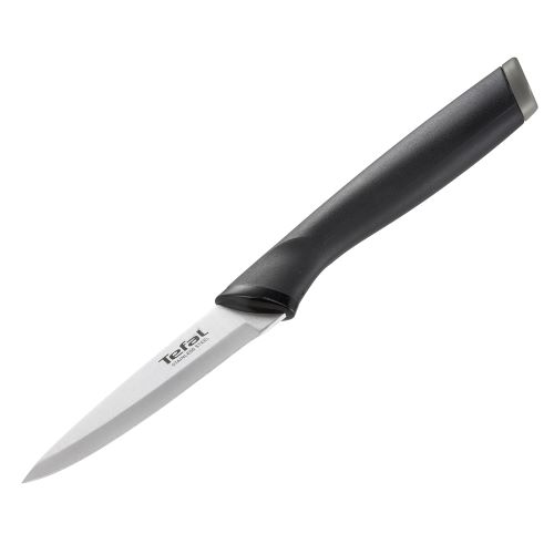 Tefal Comfort Paring Knife Set, 3 Pieces ( Paring 9 cm + Utility 12 cm + Chef 15 cm ), Black - K221S375 Tefal Comfort Paring Knife Set, 3 Pieces ( Paring 9 cm + Utility 12 cm + Chef 15 cm ), Black - K221S375