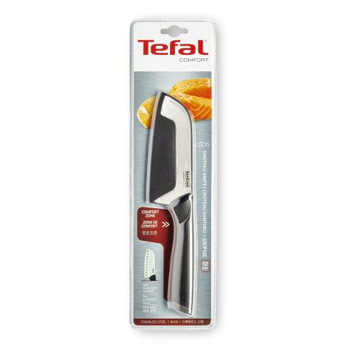 Tefal Comfort Santoku Knife, 12 cm, Black - K2213604 Tefal Comfort Santoku Knife, 12 cm, Black - K2213604