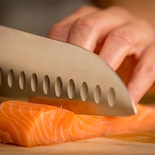 Tefal Comfort Santoku Knife, 12 cm, Black - K2213604 Tefal Comfort Santoku Knife, 12 cm, Black - K2213604